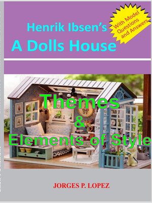 cover image of Henrik Ibseb's a Doll's House